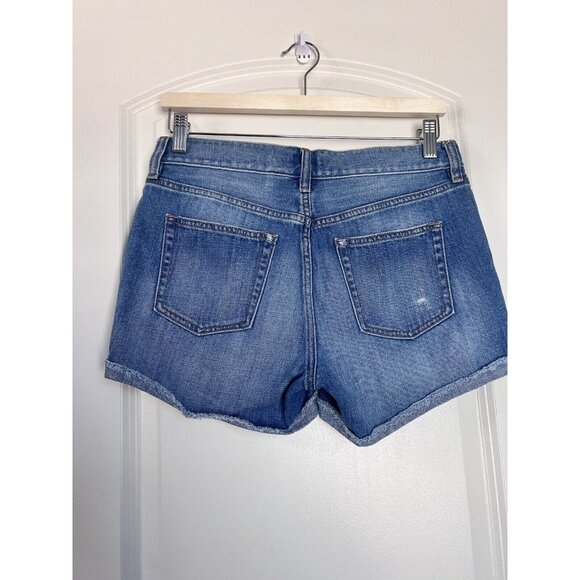 J.Crew Denim Roll Cuff Shorts, Light Denim Wash‎ Size 26 - Picture 9 of 9